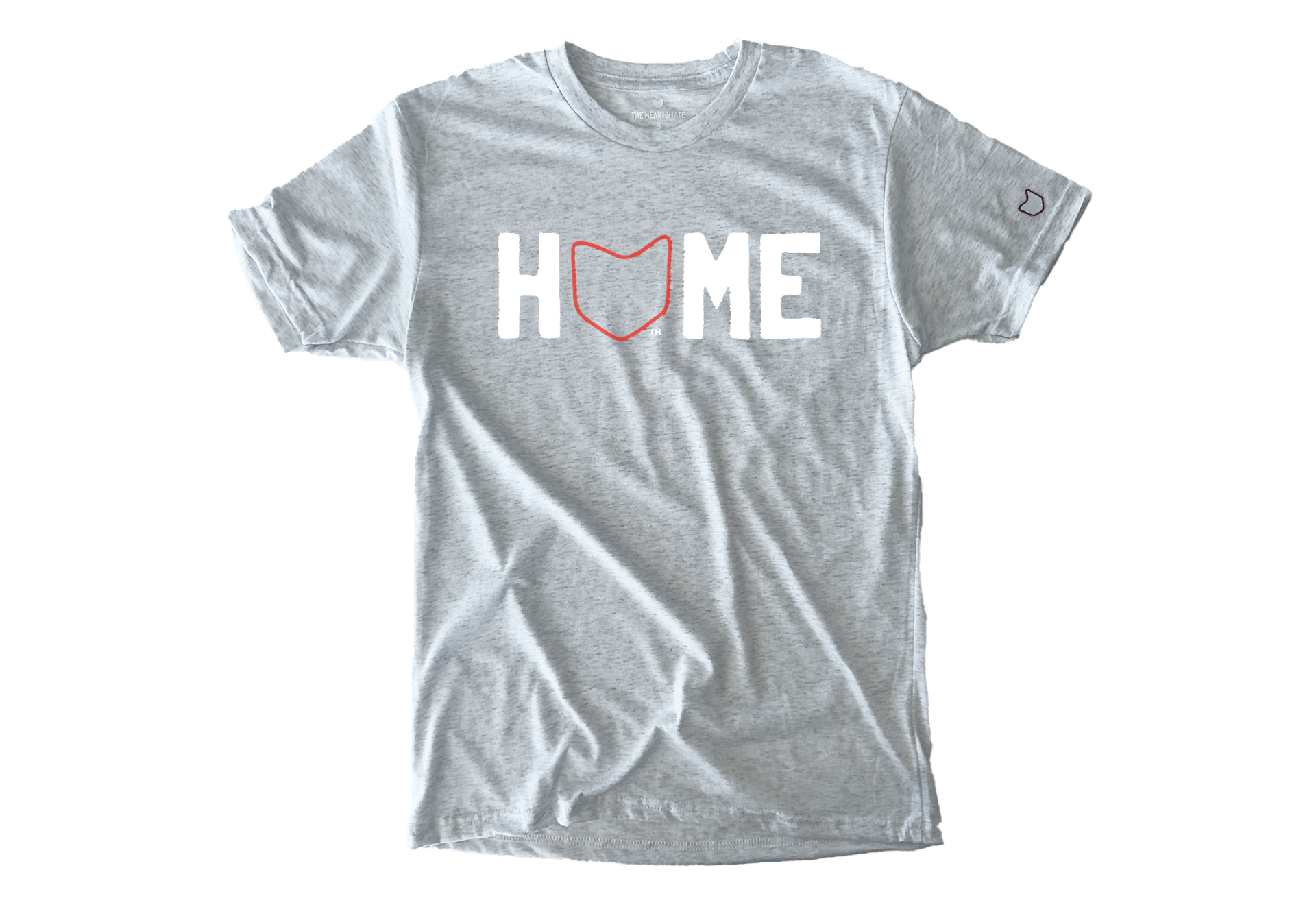 The Heart State T-shirt showcasing Ohio pride with a stylish design by The Heart State